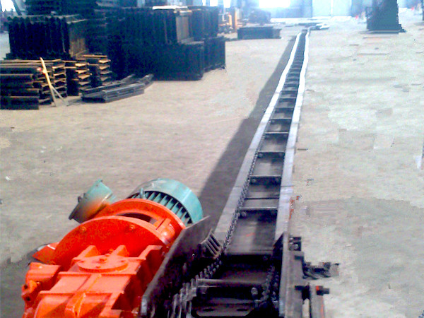 Commissioning of sgb420 / 40tx scraper (small 40 scraper) made to order in a coal mine